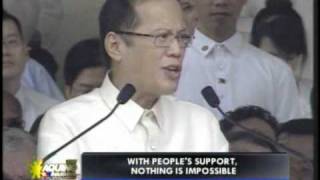 Inaugural address of President Benigno Aquino III part 3 [upl. by Marjy3]