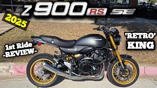 2025 Kawasaki Z900RS SE 1ST Ride amp Review  Retro KING of the HILL [upl. by Ailelc207]