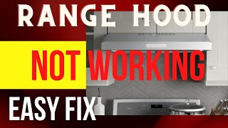 ✨ Range Hood  Noisy Fan amp No Light  Easy FIXES ✨ [upl. by Ellecram386]