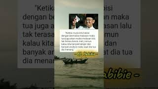 Pesan bj habibie motivasidaninspirasi inspirasisingkat quotes katamutiara [upl. by Kass]