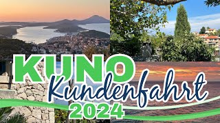 KUNO Kundenfahrt nach Kroatien 2024  Camping Čikat Mali Lošinj  KUNO Caravaning [upl. by Atenek159]