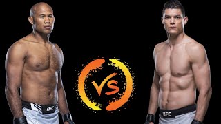 Ronaldo Jacaré VS Alan Jouban  PESO MÉDIO [upl. by Finnie]