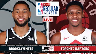 BROOKLYN NETS VS TORONTO RAPTORS  NBA LIVE SCOREBOARD TODAY 2024 [upl. by Aramahs]