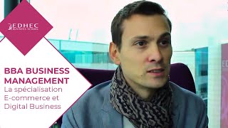 Découvrez la spécialisation ecommerce et digital business  EDHEC International BBA [upl. by Zoltai]