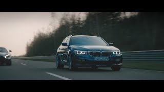 The fastest production Touring in the world is built in Bavaria  BMW ALPINA B5 BiTurbo Touring AWD [upl. by Hsetirp657]