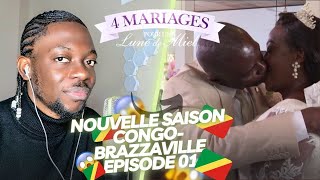 4 mariages au CONGOBRAZZA 🇨🇬🇨🇬🇨🇬  EP1 SAISON 03  4MP1LAfr  REACTION princepriss [upl. by Macnair387]