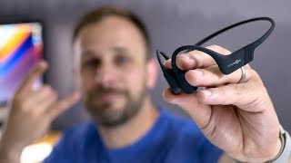 Aftershokz Aeropex Super Review  Im SHOOK [upl. by Ecital]