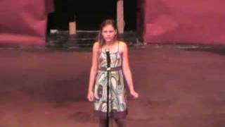 Emily Grace sings quotJesus Take the Wheelquot WES Talent Show 08 [upl. by Zebe]