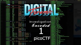 Using Radare2 and Ghidra to solve picoctf forensic investigation encoded 1 [upl. by Major307]