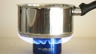 Ultralight Backpack Alcohol Stove  The Solite Stove  Utah Biodiesel Supply [upl. by Nohsyar]