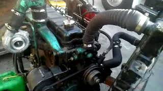 6 MOTOR PERKINS FACE 2 DIESEL FUNCIONANDO VIDEO [upl. by Ahsait44]