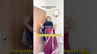 Link 🔗 in tagged products 👆🏻saree sareedraping shawl shawltutorial shawldesign fashion [upl. by Harbour511]