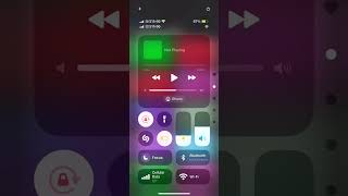 WiFi separate button control center ios 18 [upl. by Romy]