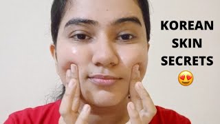 Korean Glass Skin Secrets 😍 glassskin [upl. by Ettenaj]