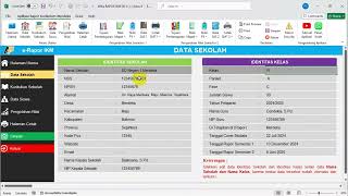 Aplikasi eRapor Kurikulum Merdeka Terbaru 2024 [upl. by Ahsil374]