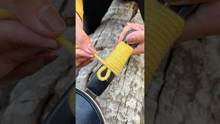 Wow SMART idea and USEFUL bushcraft camping outdoors useful [upl. by Ynohtna]