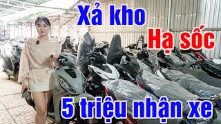 XẢ KHO GIÁ SỐC VISION FUTURE SH MODE SH 160 VARIO 125 EXCITER 155 ABS WINNER V4 SỐC 5 TRIỆU XE MÁY K [upl. by Balsam665]