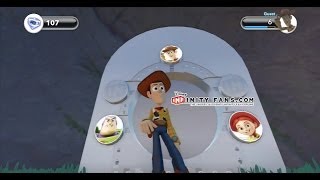 Disney Infinity Toy Story in Space play set vault location and opening [upl. by Yeruoc]