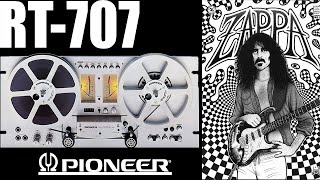 DEMO  Pioneer RT707 4Track Stereo Reel To Reel Tape Deck  Zappa Supertramp Samples [upl. by Francis]