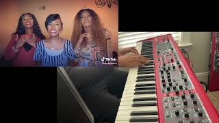 Blessed amp Highly Favored Cover theclarksisters gospelmusic nordstage3 keyscape piano cover [upl. by Jago]