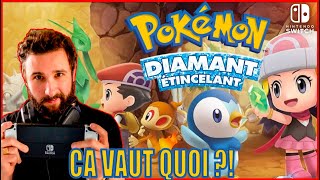 Pokemon Diamant Etincelant sur Nintendo Switch 🔥 Ca vaut quoi  GAMEPLAY FR [upl. by Yemorej739]