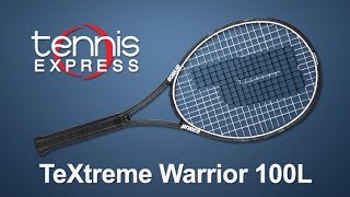 Prince TeXtreme Warrior 100L Racquet Review  Tennis Express [upl. by Nosiddam]