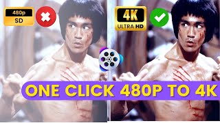 Convert 480p to 4K Video in One Click Using AI  VideoProc Converter AI [upl. by Eisus]