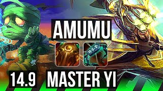 AMUMU vs MASTER YI JGL  7011 700 games Godlike  BR Master  149 [upl. by Carpenter]