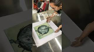 Drypoint Print Process  Printmaking  Art Classes printmaking drypoint art artist arttutorial [upl. by Aynotahs54]