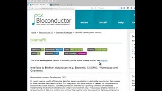 Bioconductor how to get a list of all human genes [upl. by Neelram]