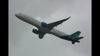 Aer Lingus a321NEO departing LHR [upl. by Nyrret]