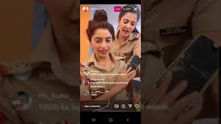 Yukti Kapoor live on instagram  Yuki  Yukti Kapoor live  Yukti Kapoor [upl. by Cheng]