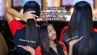 All you NEED to know about RELAXERS amp RELAXED HAIR PT 2  Health Relaxed Hair Tips At Home Relaxers [upl. by Aek391]