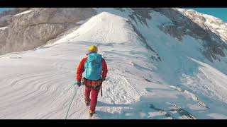 Winter Climbing on Mt Triglav Julian Alps Slovenia [upl. by Yantruoc]