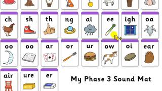 Phonics Phase 3 Sounds for Pronunciation [upl. by Lrak203]