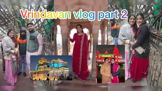 Vrindavan Vlog Part 2  Hum Gye Prem Mandir  Fountain show ￼ Radhe Radhe [upl. by Eiboj]