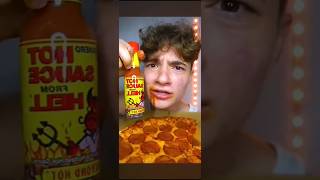 Worlds spiciest Pizza🥵 byspizee but memetastic [upl. by Gabor]