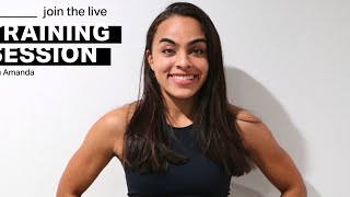 Freeletics Live Training  May 3 2021 w Amanda [upl. by Eimme]