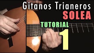 Pulgar Exercise  33  Gitanos Trianeros Solea INTRO by Paco de Lucia [upl. by Soilisav572]