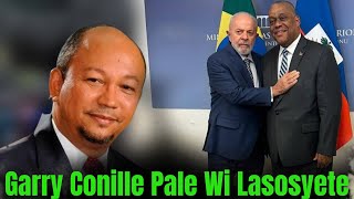 Garry Conille Pale Wi La Sosyete Vin Tande Koze [upl. by Sidonius329]