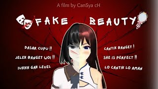 FAKE BEAUTY FULL MOVIE  SAKURA SCHOOL SIMULATOR [upl. by Perren]