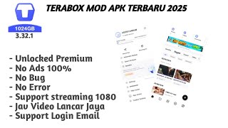 TERABOX MOD APK UPDATE SEPTEMBER 3321 NO PASSWORD [upl. by Jessika]