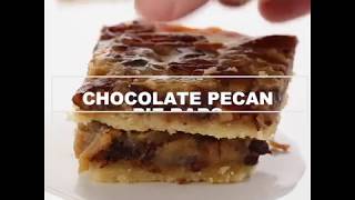 Low Carb Chocolate Pecan Pie Bars [upl. by Coppins586]