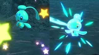 Pokemon Legends Arceus Shiny Phione amp Manaphy [upl. by Harris10]