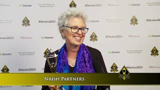 Naish Partners wins in the 2023 Stevie® Awards for Women in Business [upl. by Ricardo]