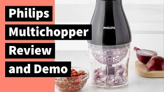 Philips Multichopper Review and Demo  Kitchen Gadgets [upl. by Kohcztiy189]