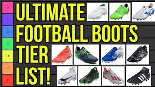 ULTIMATE FOOTBALL BOOTS TIER LIST [upl. by Anirroc668]