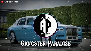 Coolio  Gangster Paradise  SlowedReverb   AP Bass Boosted [upl. by Sucramraj110]