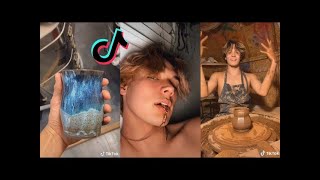 TikTok Pottery with Daxnewman769 🏺✨ [upl. by Sibella]