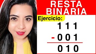 RESTA BINARIA  Ejercicio 2 [upl. by Hsakaa]